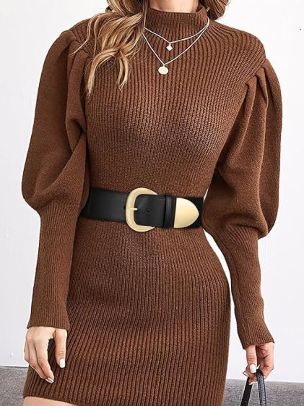 Wide Elastic Waist Belt